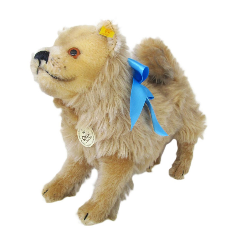 Steiff Chow Chow Stuffed Mohair Dog - Beach House Gift Boutique