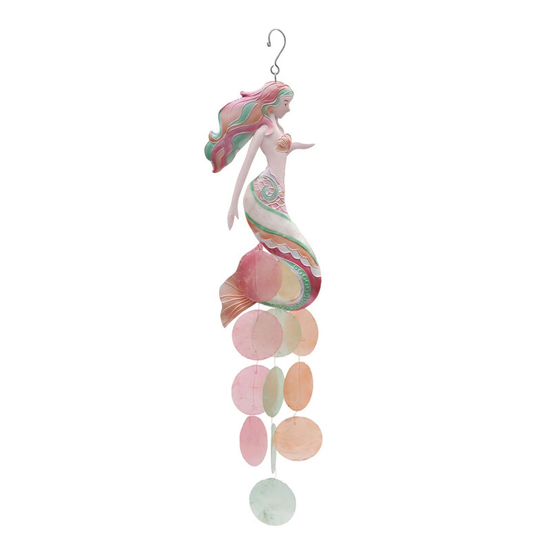 mermaid wind chime