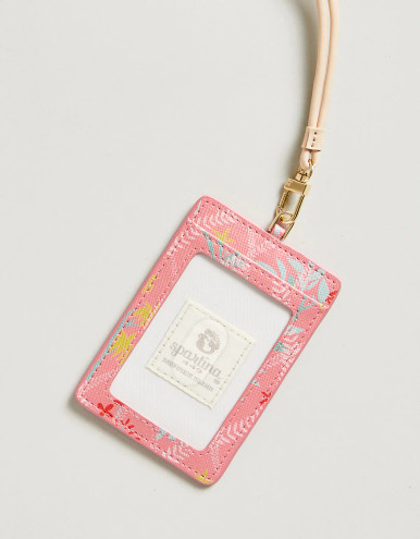 Spartina 449 Grab-N-Go Pink Queenie Floral Wrist Strap Key Ring Keychain -  Beach House Gift Boutique