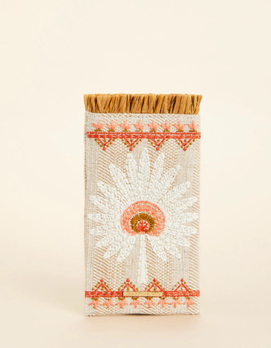 Spartina 449 Embroidered Sunglass Case Callawassie Pineapple Spartina 449 | Accessories | Spartina Northern Ca Carry All  main image 3