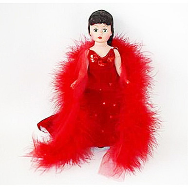 Madame Alexander Scarlett O'Hara In Red Gown Gone With The Wind 10