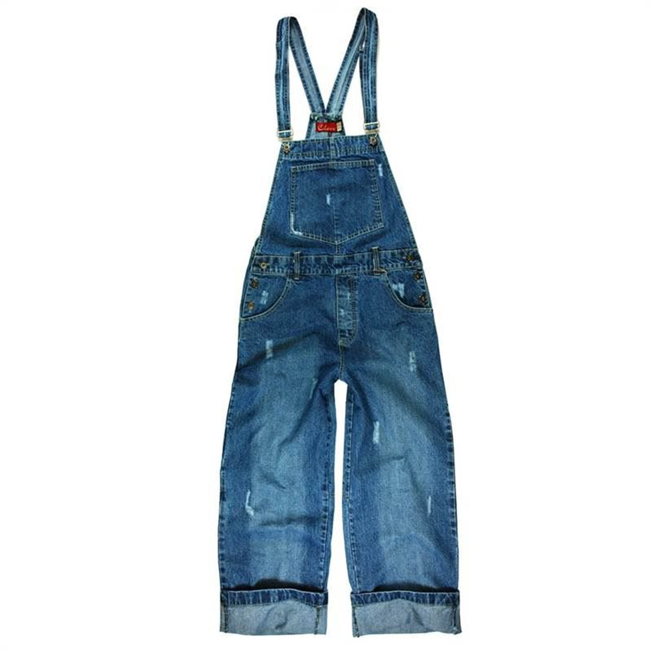 womens baggy denim dungarees