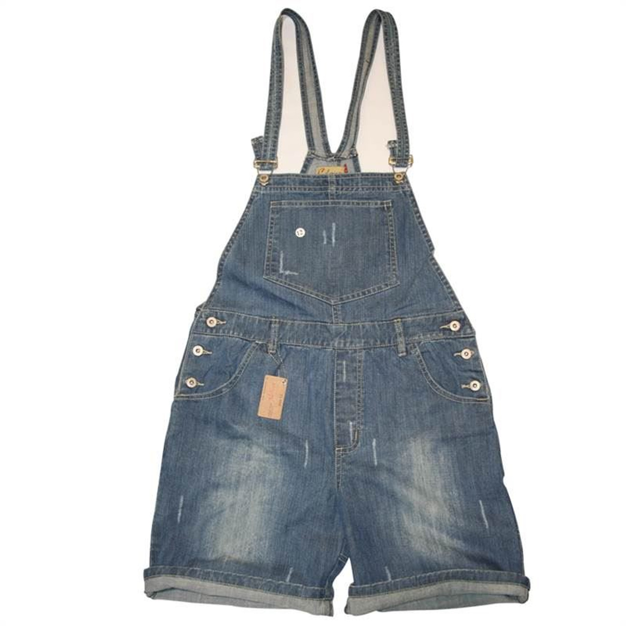 Dungaree dress Skirt Stretch Denim Blue Girls Age 8 10 12 14 16 Years