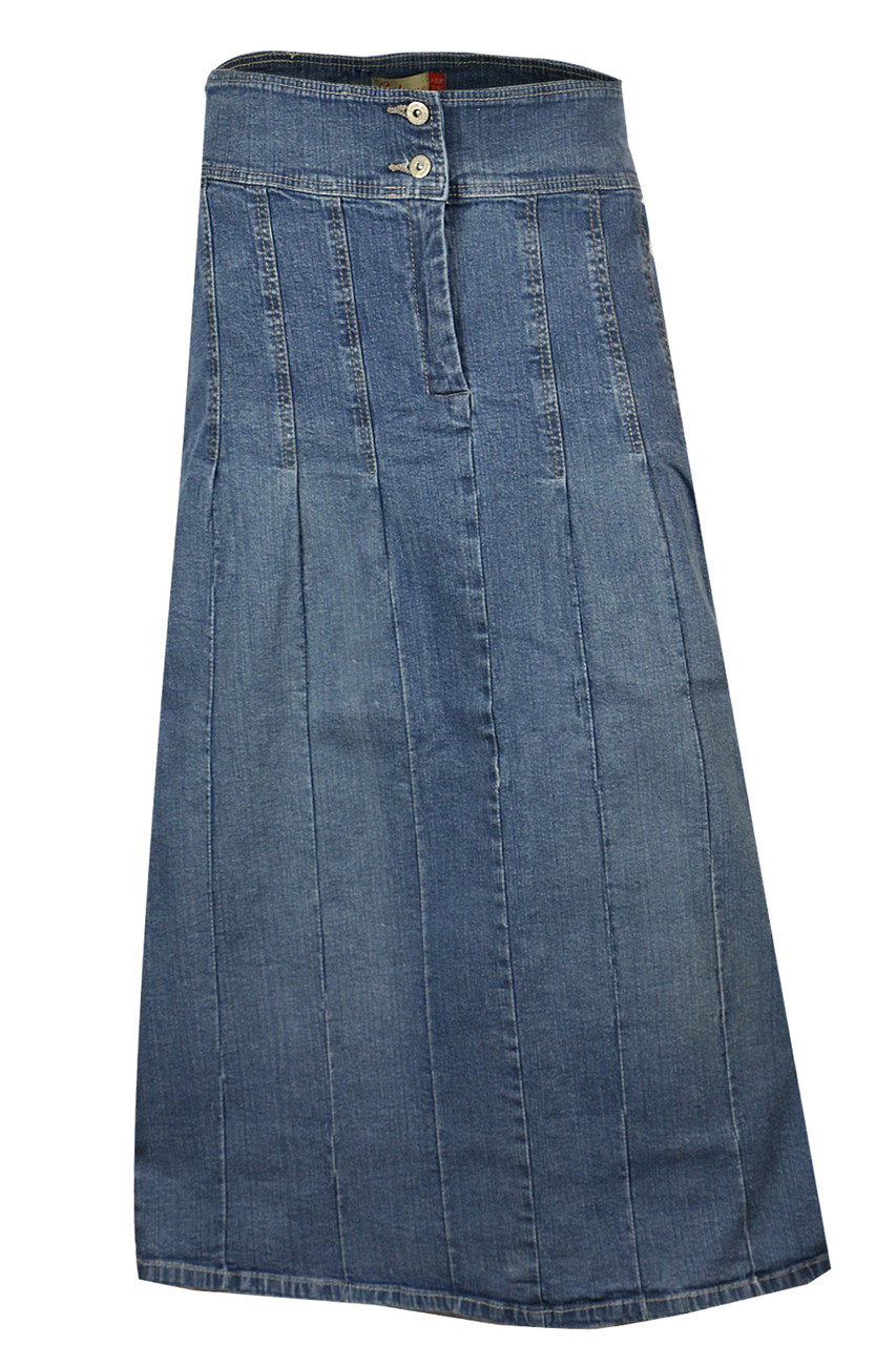 Tazz Maxi Denim Skirt - Sustainable Denim | Reformation