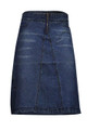 Denim Knee Length A Line Plus Size Skirts 