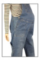 Extra Comfort Ladies Women Maternity Denim Dungarees Mum 2 Be