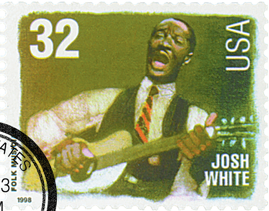 3215 - 1998 32c Folk Musicians: Josh White - Mystic Stamp Company