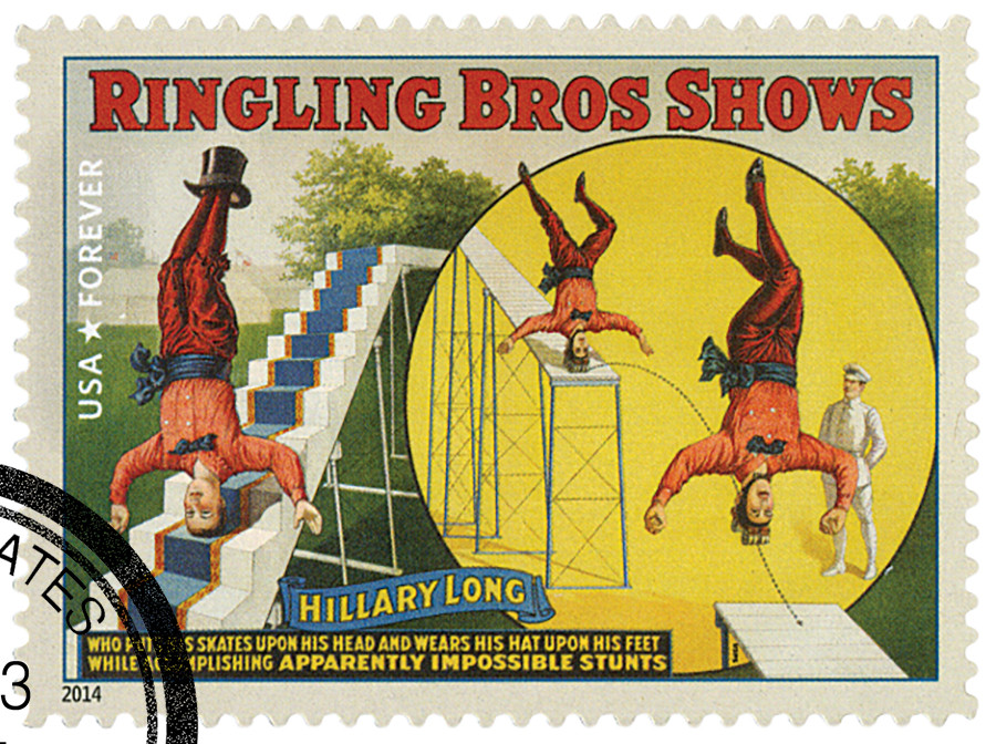 4902 - 2014 First-Class Forever Stamp - Vintage Circus Posters