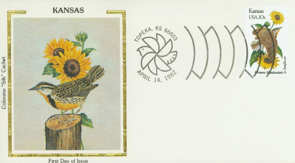 308929 -- Colorano Silk First Day Cover -- First Day Cover