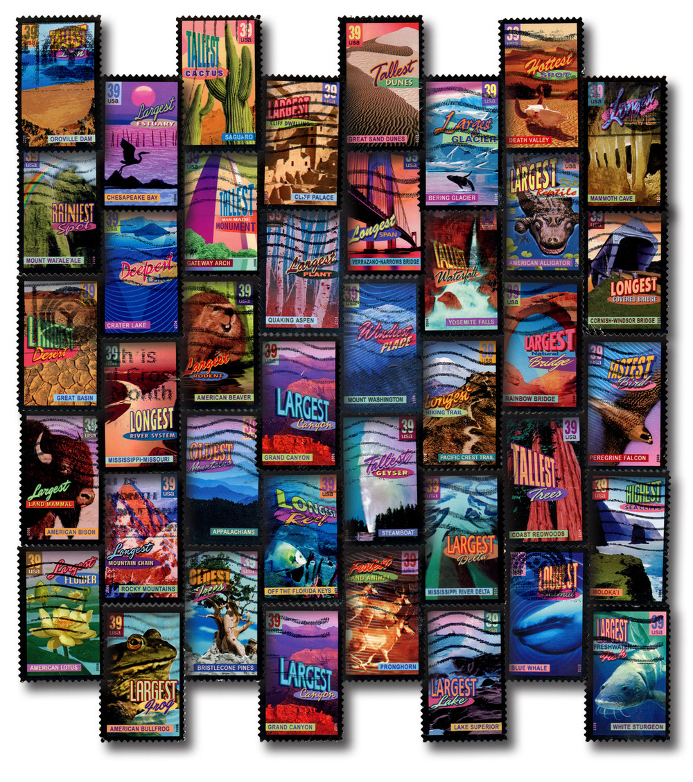 4033-72 - 2006 39c Wonders of America - Mystic Stamp Company display picture 1