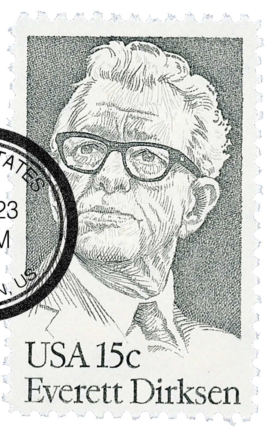1874 - 1981 15c Everett Dirksen - Mystic Stamp Company