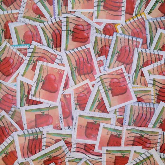 4270 - 2008 42c Love Series: All Heart - Mystic Stamp Company