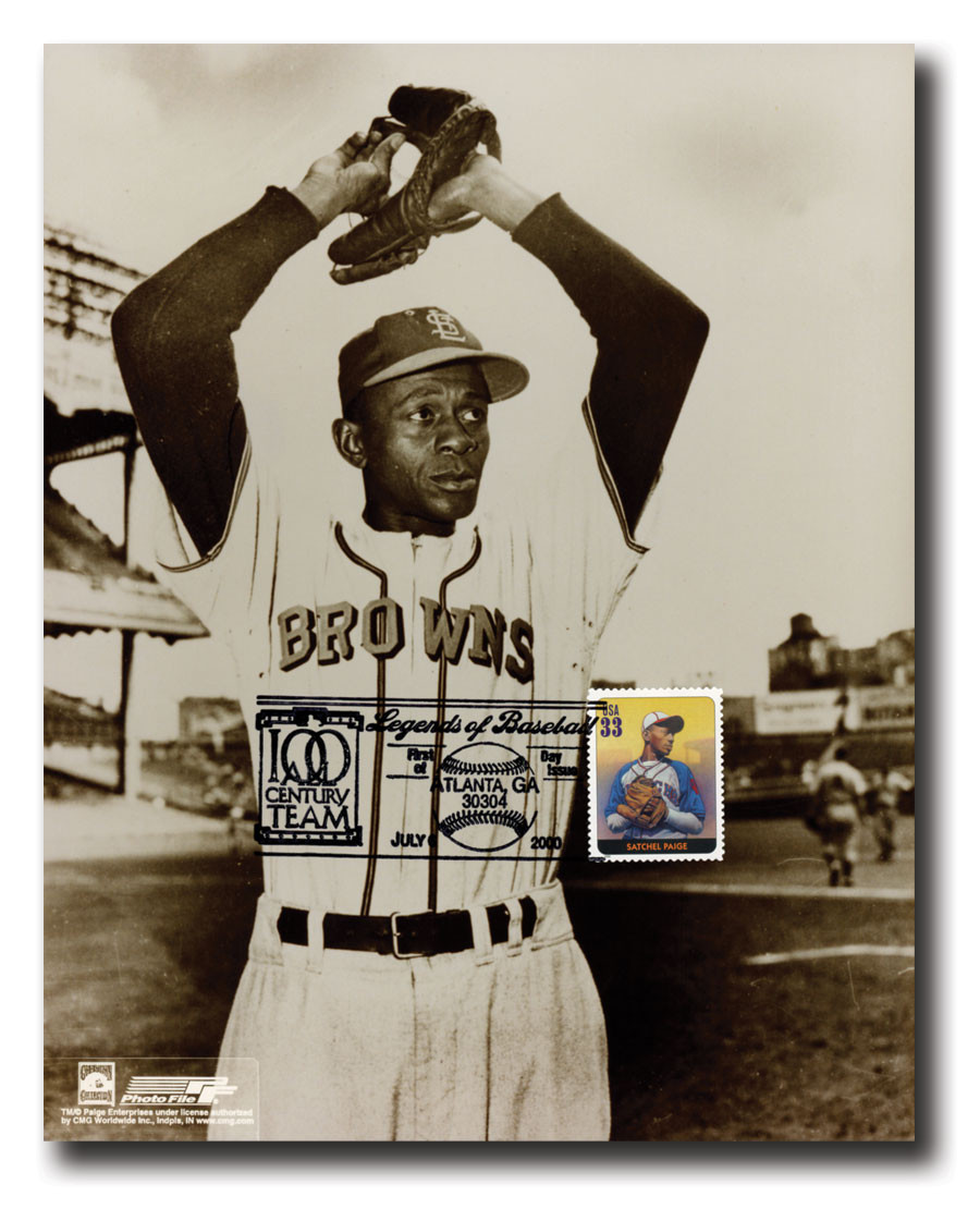 AC394 - 2000 Legends of Baseball - Satchel Paige (#3408p