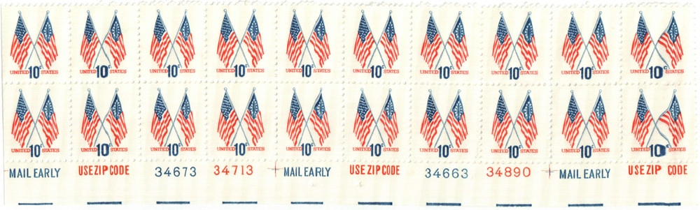 Motives 50 Different Flags & Crests Stamp Collection - Collectible Thematic Stamps