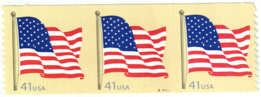 332751 -- Mint Plate Number Coil of 3 -- Mint Stamp(s)