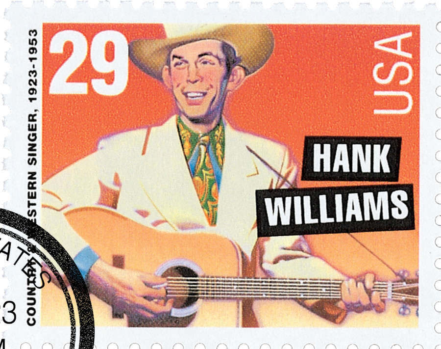 2771 - 1993 29c Country Music Legends: Hank Williams - Mystic