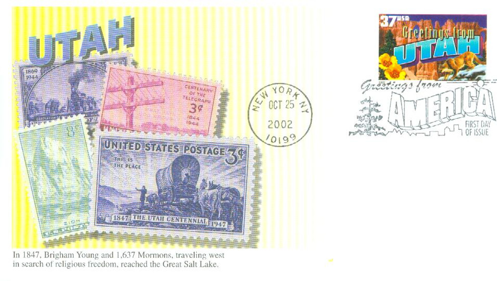 328733 -- Mystic First Day Cover -- First Day Cover