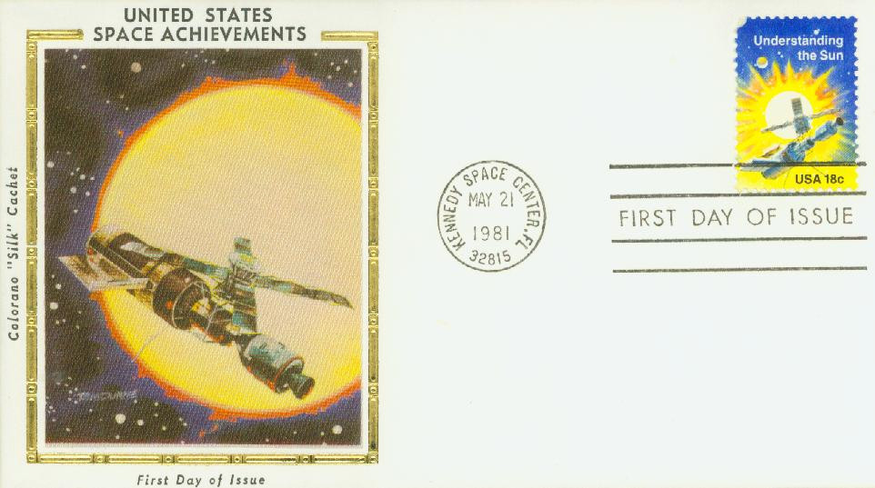 1915 - 1981 18c Space Achievement: Understanding the Sun - Mystic