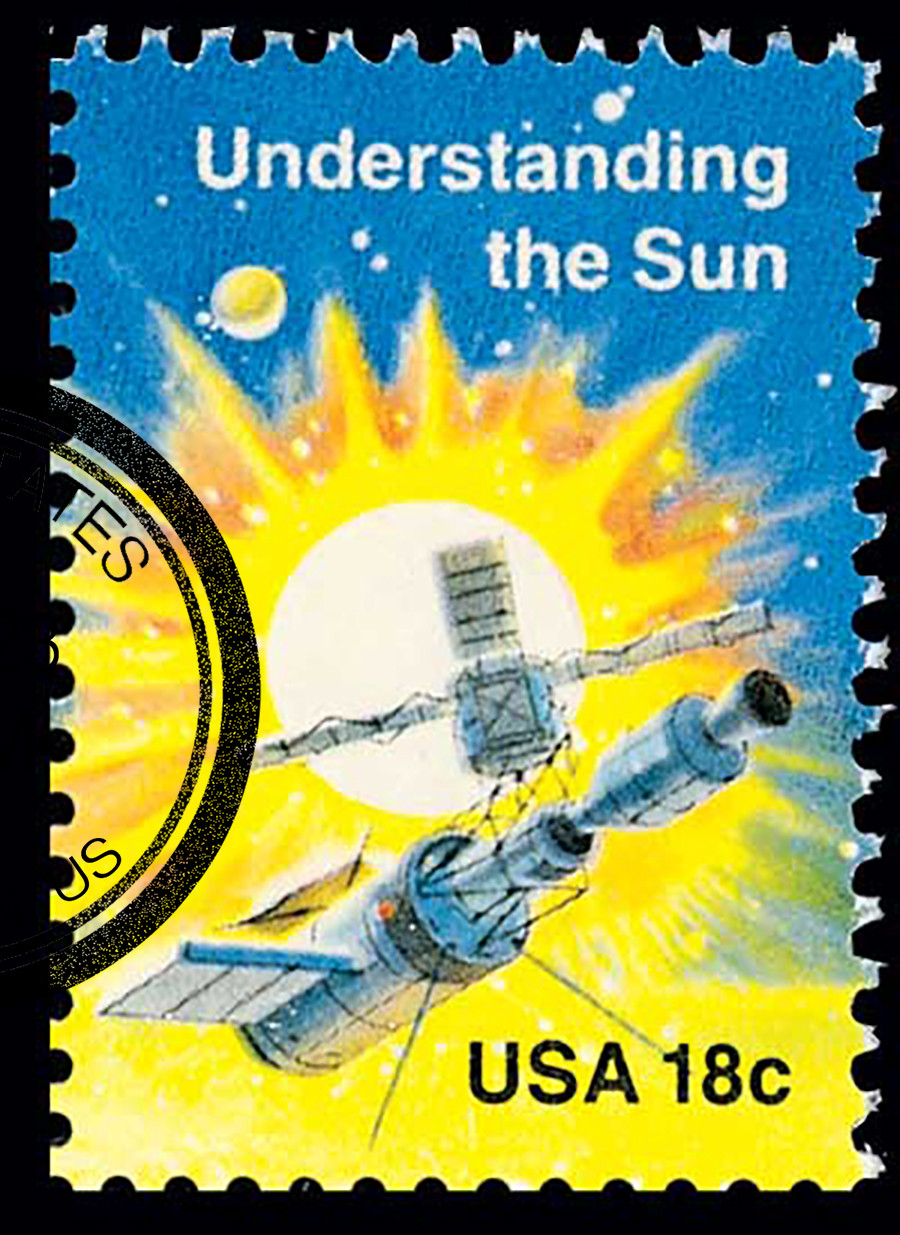 1915 - 1981 18c Space Achievement: Understanding the Sun - Mystic