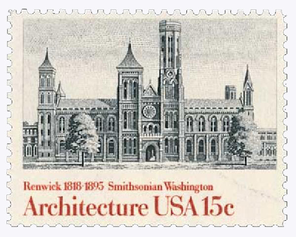Prophila Collection – USA 1500-1503 Bloc De 4 Timbres Architecture III – Neuf MNH 1981
