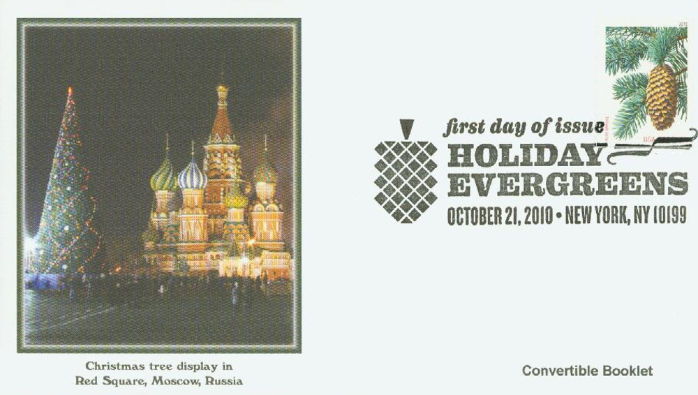 4481 - 2010 First-Class Forever Stamp - Holiday Evergreens