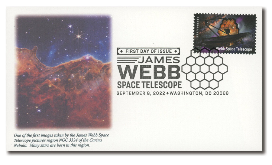 5720 - 2022 First-Class Forever Stamp - James Webb Space Telescope