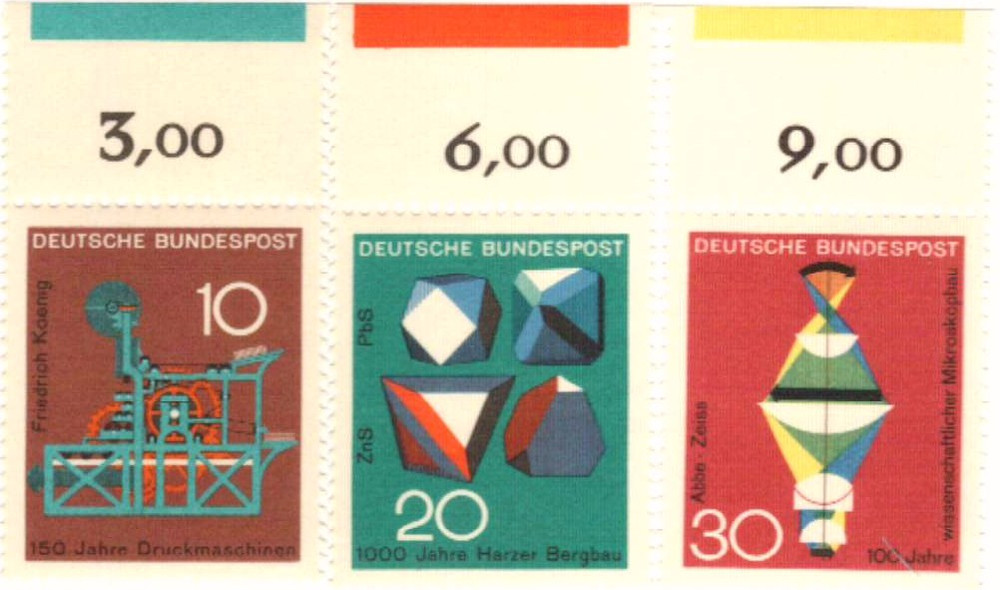 978-80 - 1968 Germany - Mystic Stamp Company