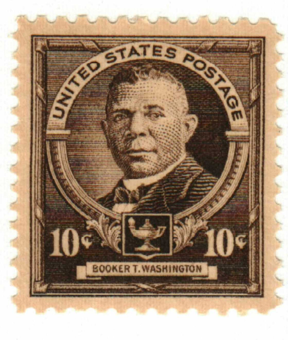 切手10 873 - 1940 10c Famous Americans Series: Booker T. Washington