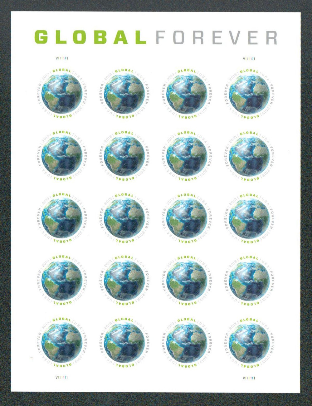 フォーエバースタンプ (2013) YS2013 - 2013 Commemorative Stamp Year Set - Mystic Stamp