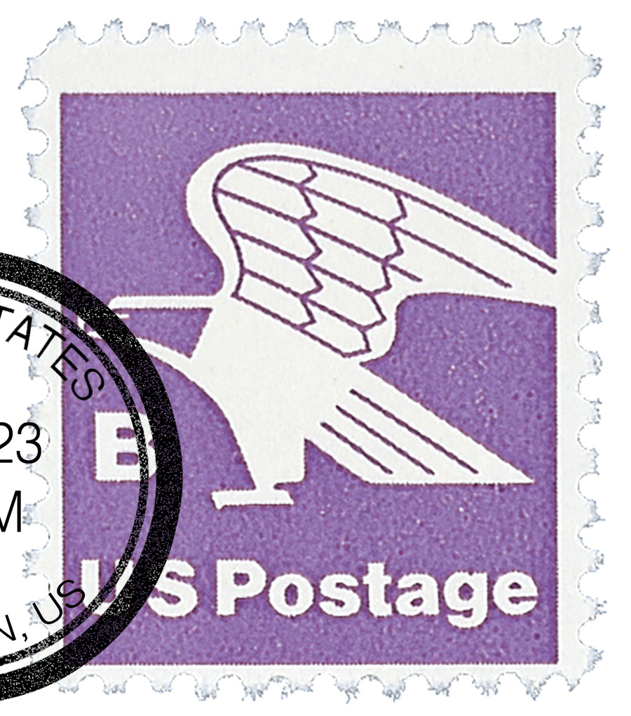 1818 - 1981 18c B-Rate Eagle, Perf. 11 x 10.5 - Mystic Stamp Company