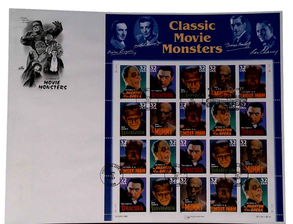 1033235 -- Art Craft Sheet First Day Cover(s) (11 1/2" x 8 11/16" cover size) -- First Day Cover