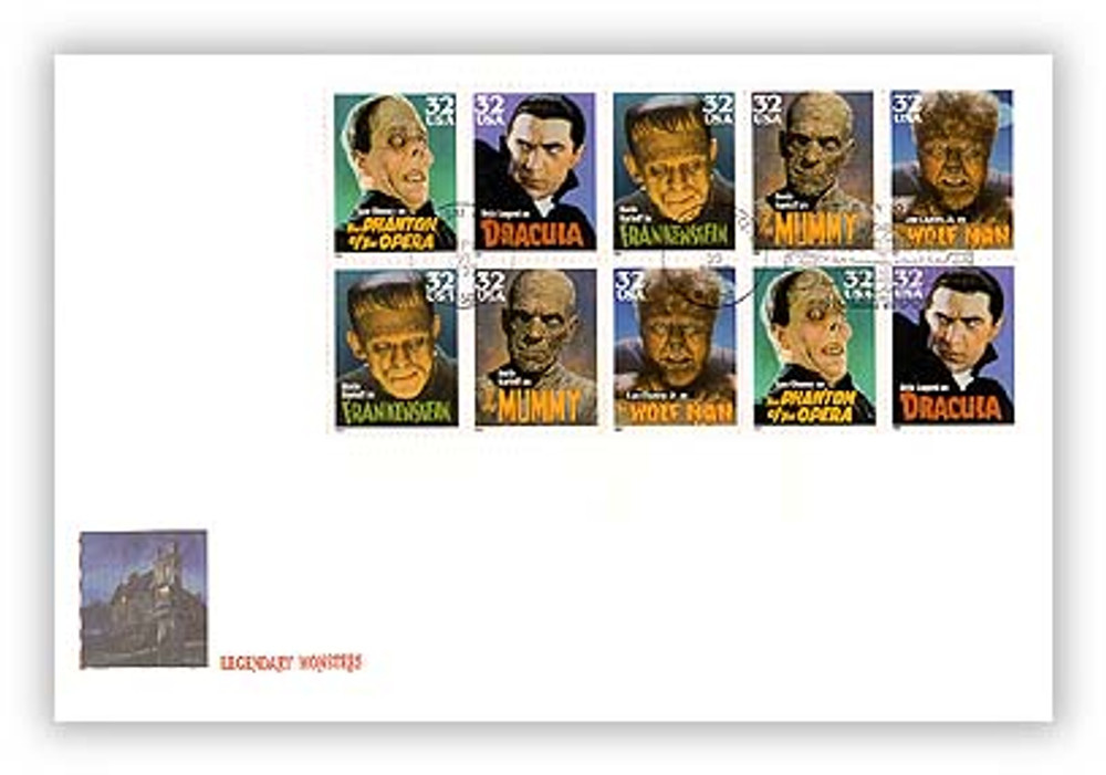 321817 -- Fleetwood First Day Cover (Plate Block) -- First Day Cover