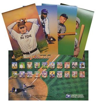 UX337-56 - 2000 20c Legends of Baseball, First Day Issue Postal
