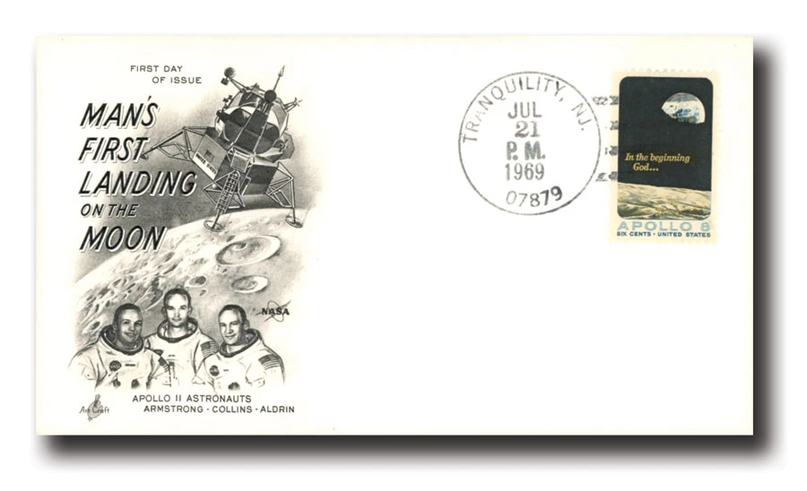 Apollo 8 6c Stamp