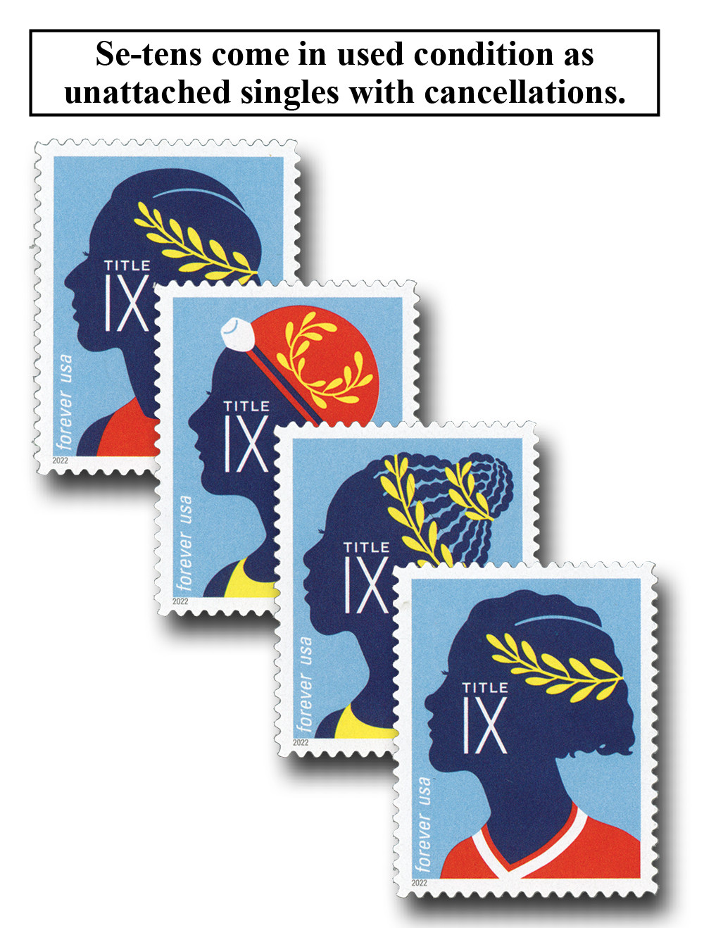 5668-71 - 2022 First-Class Forever Stamps - Title IX - Mystic