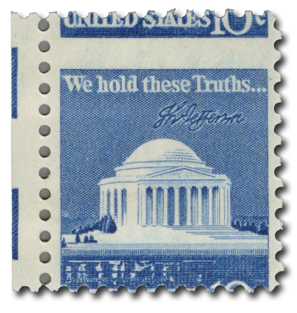 1510 - 1973 10c Jefferson Memorial - Mystic Stamp Company
