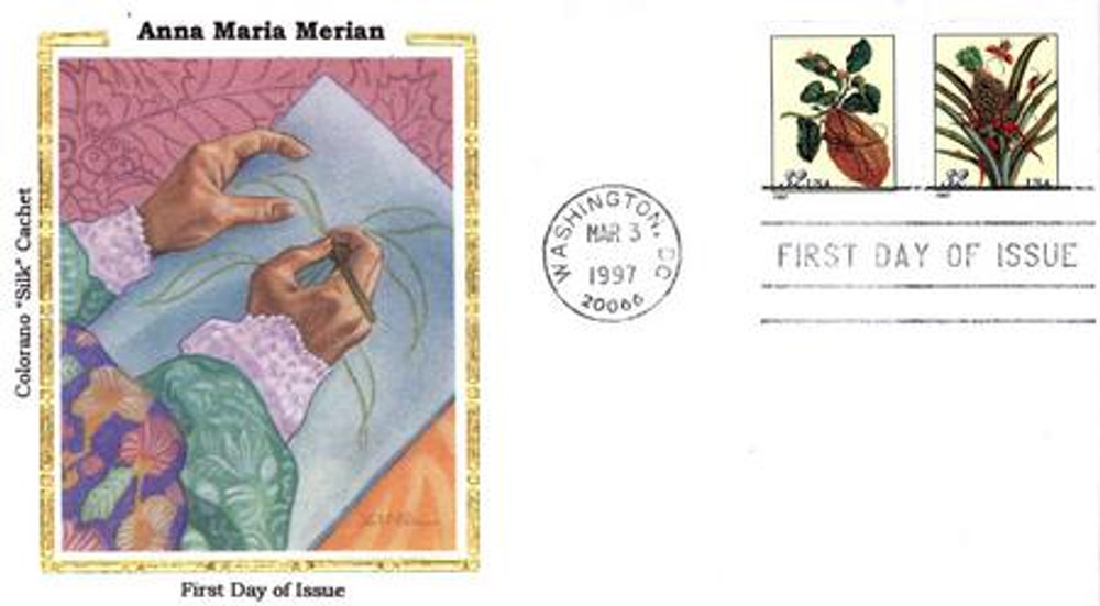 321107 -- Colorano Silk First Day Cover -- First Day Cover