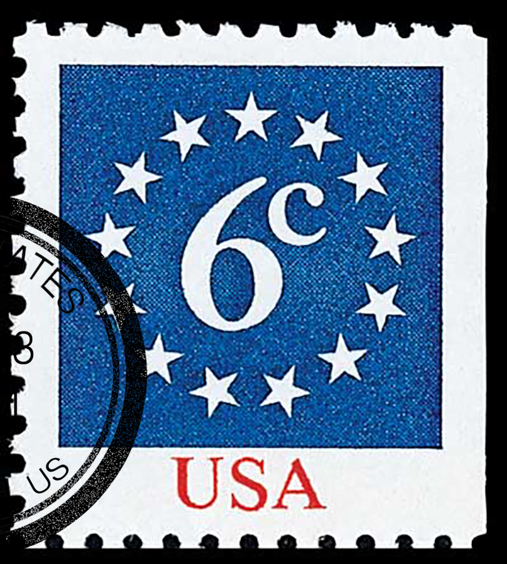 1892 - 1981 6c Ring of Stars - Mystic Stamp Company
