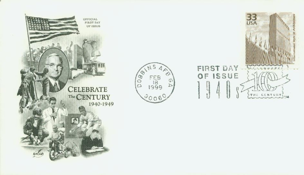 322390 -- Classic First Day Cover -- First Day Cover
