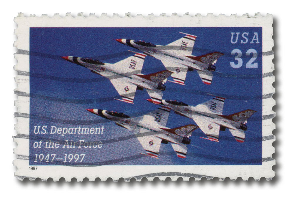 3167 - 1997 32c US Department of the Air Force - Mystic Stamp Company