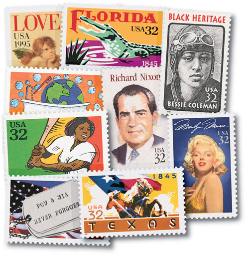 2948-67 - 1995 Commemoratives, set of 20 stamps - Mystic Stamp Company