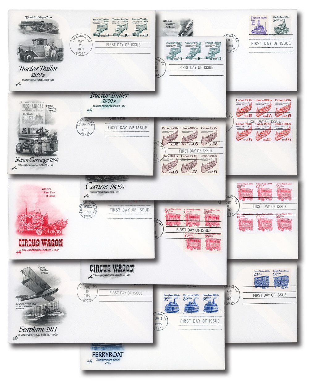 313633 -- Classic First Day Cover Set -- First Day Cover