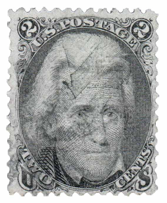 87 - 1867 2c Andrew Jackson 