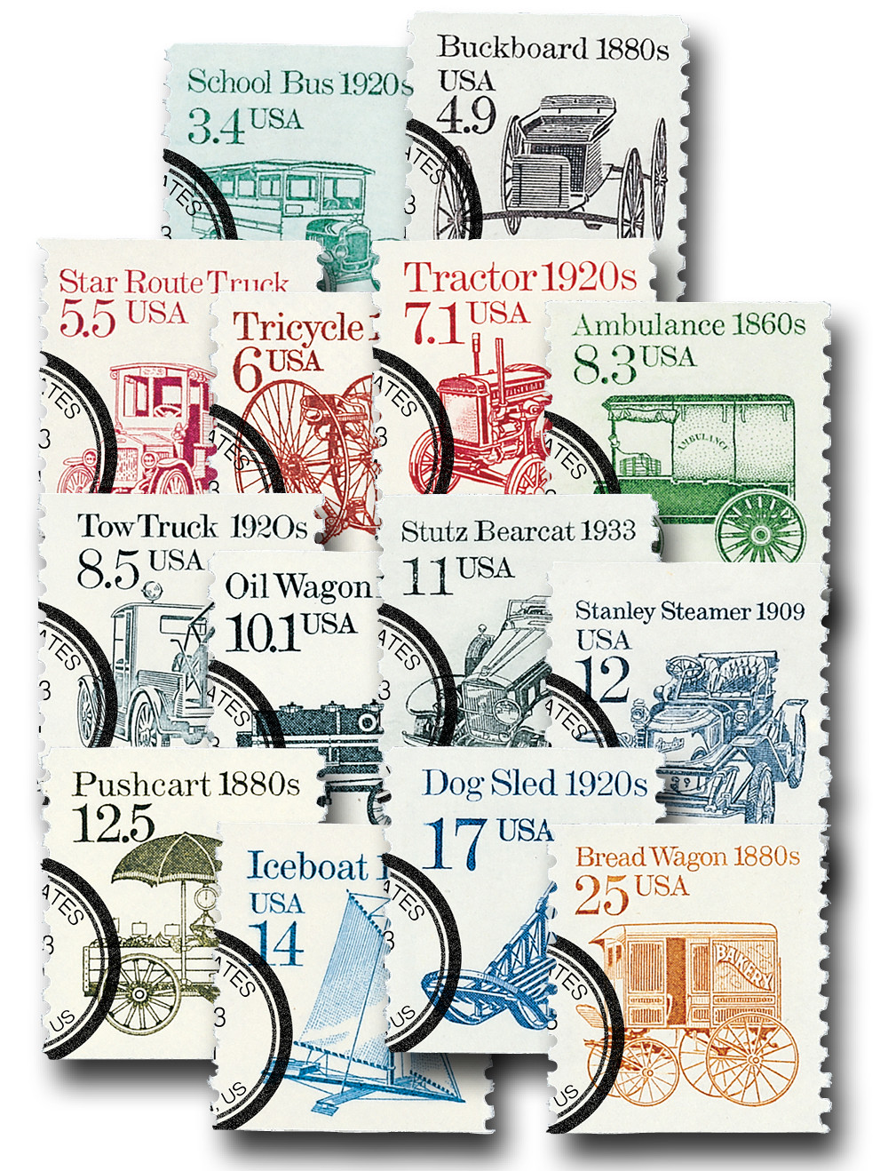 310367 -- Used Single Stamp(s) -- Used Stamp(s)