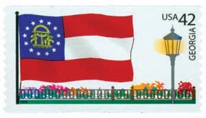 4285 - 2008 42c Flags of Our Nation: Georgia - Mystic Stamp Company