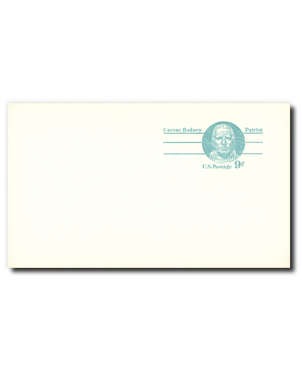 コレクション Postal card UX70 - 1976 9c Caesar Rodney, Postal Card - Mystic Stamp Company