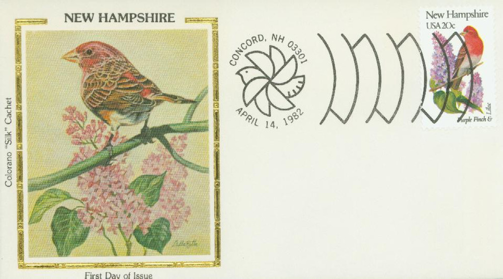 309007 -- Colorano Silk First Day Cover -- First Day Cover