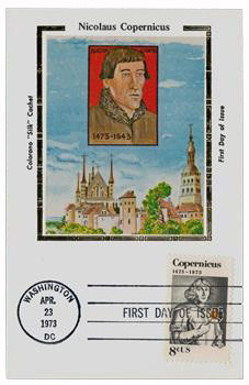 1488 - 1973 8c Nicolaus Copernicus - Mystic Stamp Company