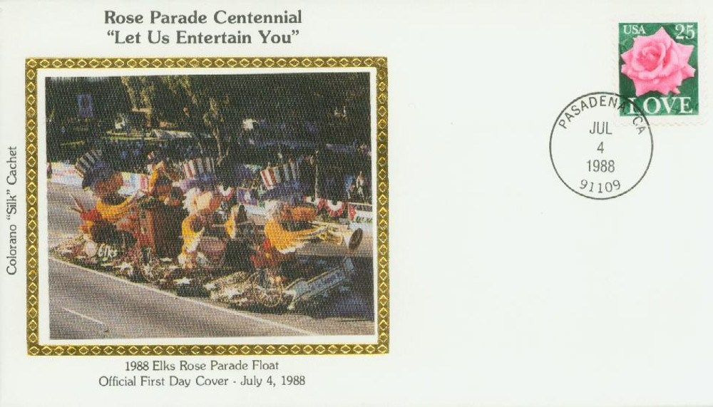 312900 -- Colorano Silk First Day Cover -- First Day Cover