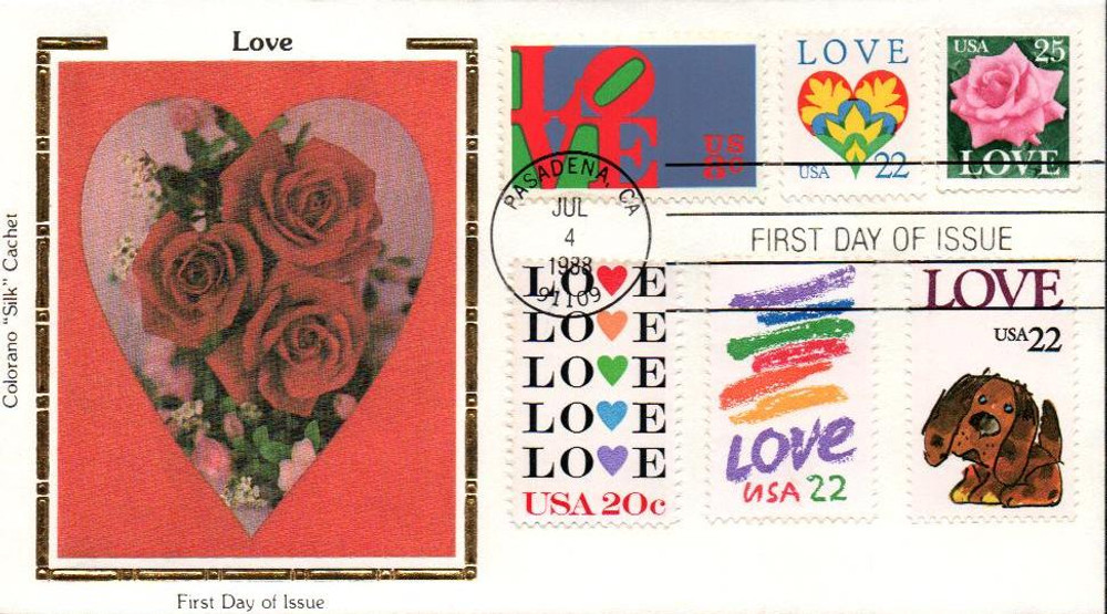 693589 -- Colorano Silk First Day Cover (Combination Cover) -- First Day Cover